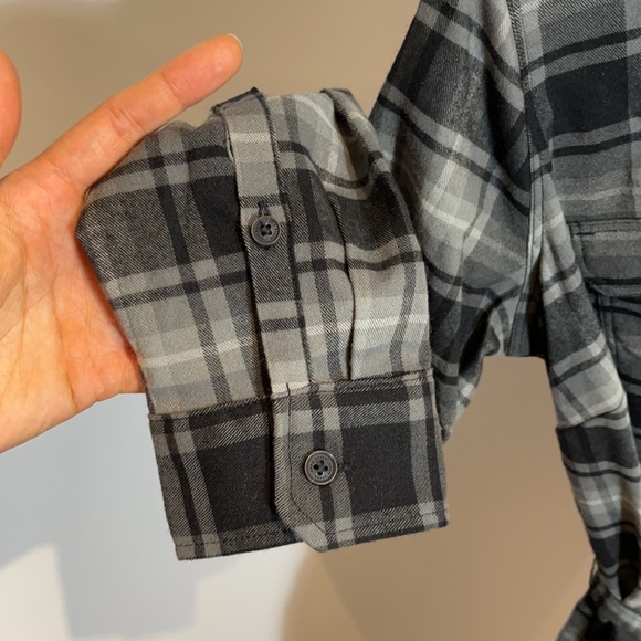 Eddie Bauer Travex Flannel Shirt Dress NWT - Picture 3 of 11